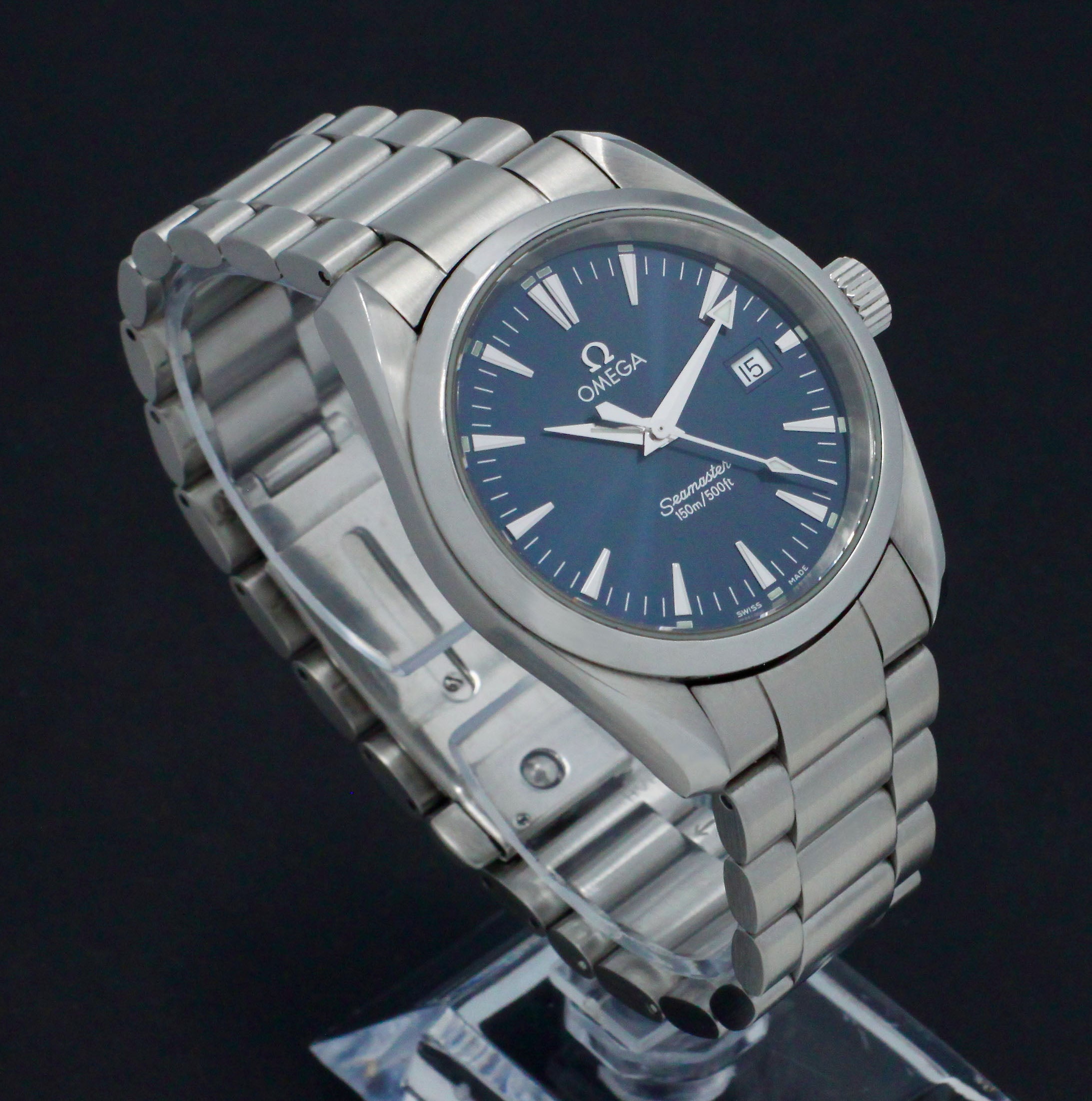 Omega Seamaster Aqua Terra 2518.50.00 - 1998 - Omega horloge - Omega kopen - Omega heren horloge - Trophies Watches