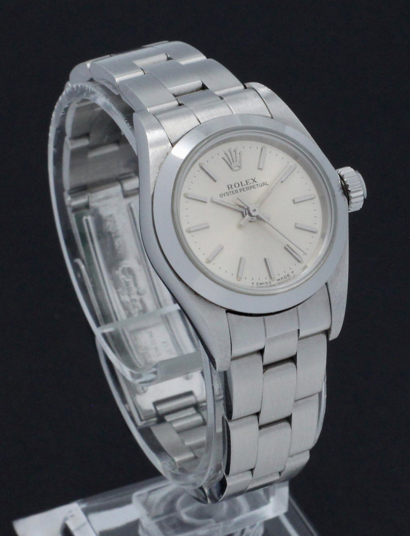 Rolex Oyster Perpetual 67180 - 1995 - Rolex horloge - Rolex kopen - Rolex dames horloge - Trophies Watches