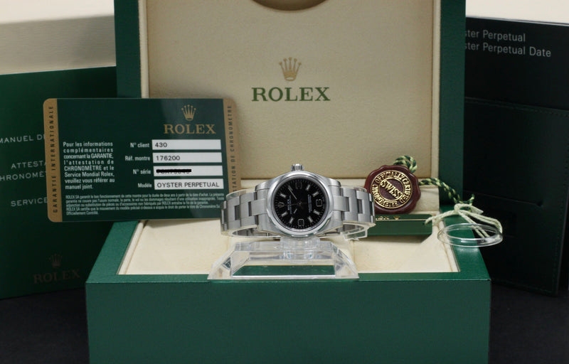 Rolex Oyster Perpetual 176200 - 2014 - Rolex horloge - Rolex kopen - Rolex dames horloge - Trophies Watches