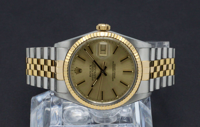 Rolex Datejust 16013 - 1985 - Rolex horloge - Rolex kopen - Rolex heren horloge - Trophies Watches