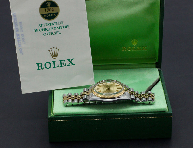 Rolex Datejust 16013 - 1985 - Rolex horloge - Rolex kopen - Rolex heren horloge - Trophies Watches