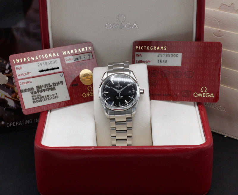 Omega Seamaster Aqua Terra 2518.50.00 - 2007 - Omega horloge - Omega kopen - Omega heren horloge - Trophies Watches