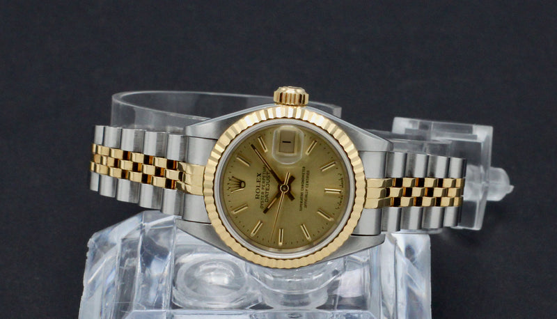 Rolex Lady-Datejust 69173 - 1994 - Rolex horloge - Rolex kopen - Rolex dames horloge - Trophies Watches
