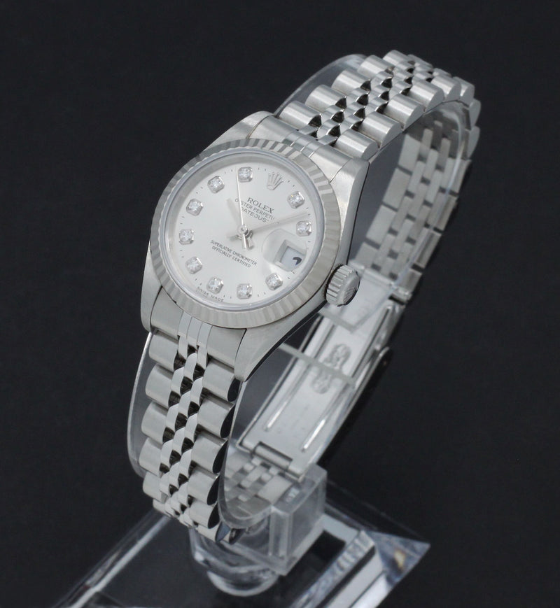 Rolex Oyster Perpetual Lady Datejust 69174G - 1997 - Rolex horloge - Rolex kopen - Rolex dames horloge - Trophies Watches