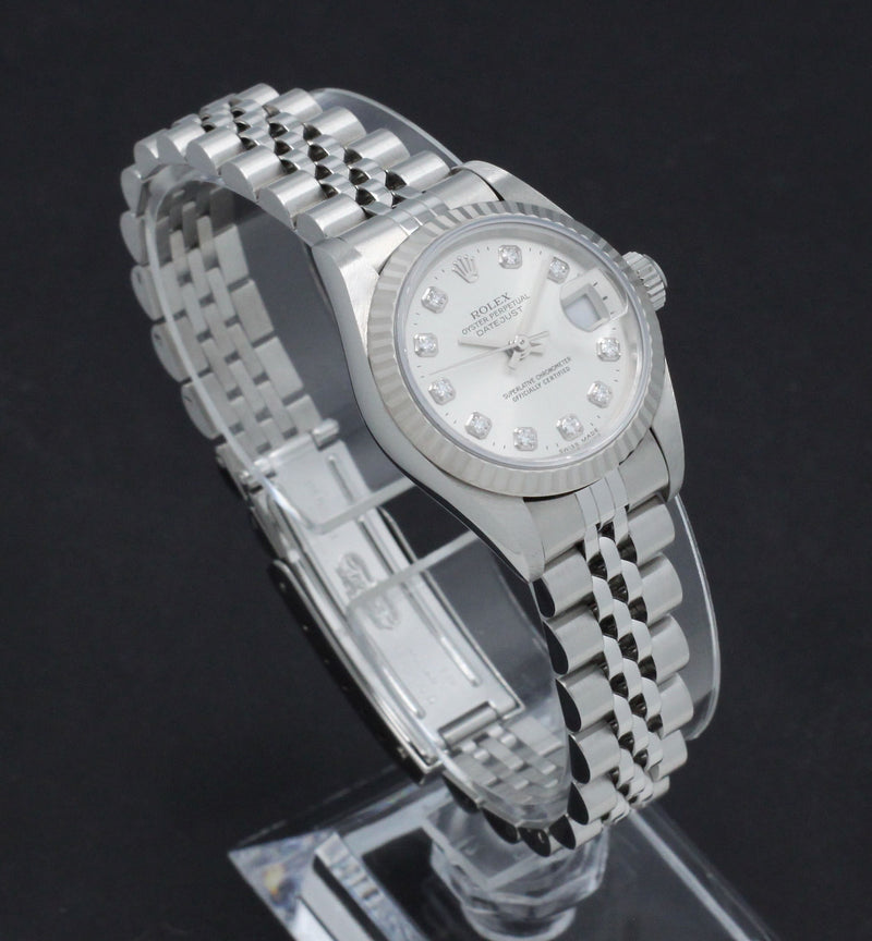 Rolex Oyster Perpetual Lady Datejust 69174G - 1997 - Rolex horloge - Rolex kopen - Rolex dames horloge - Trophies Watches