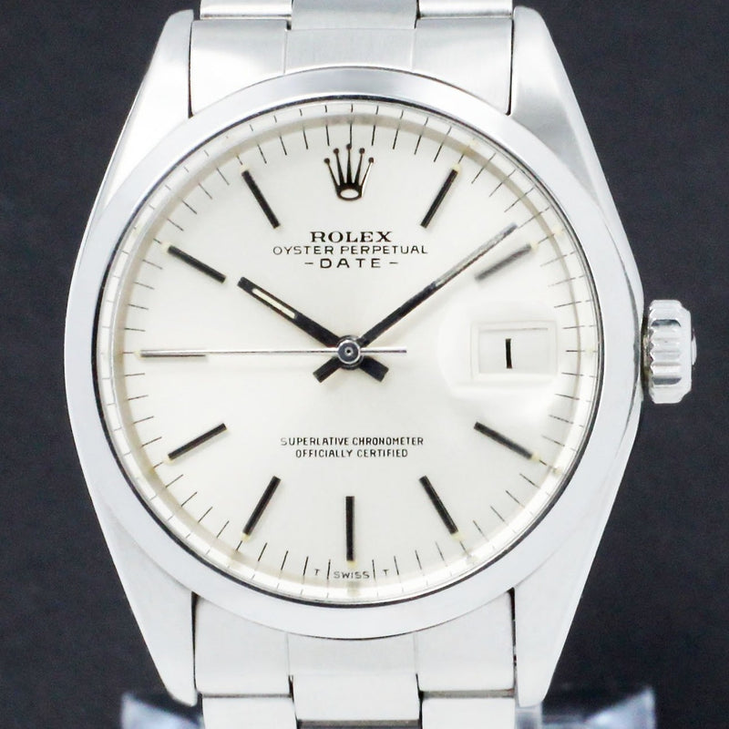 Rolex Oyster Perpetual Date 1500 "Serviced", 1972
