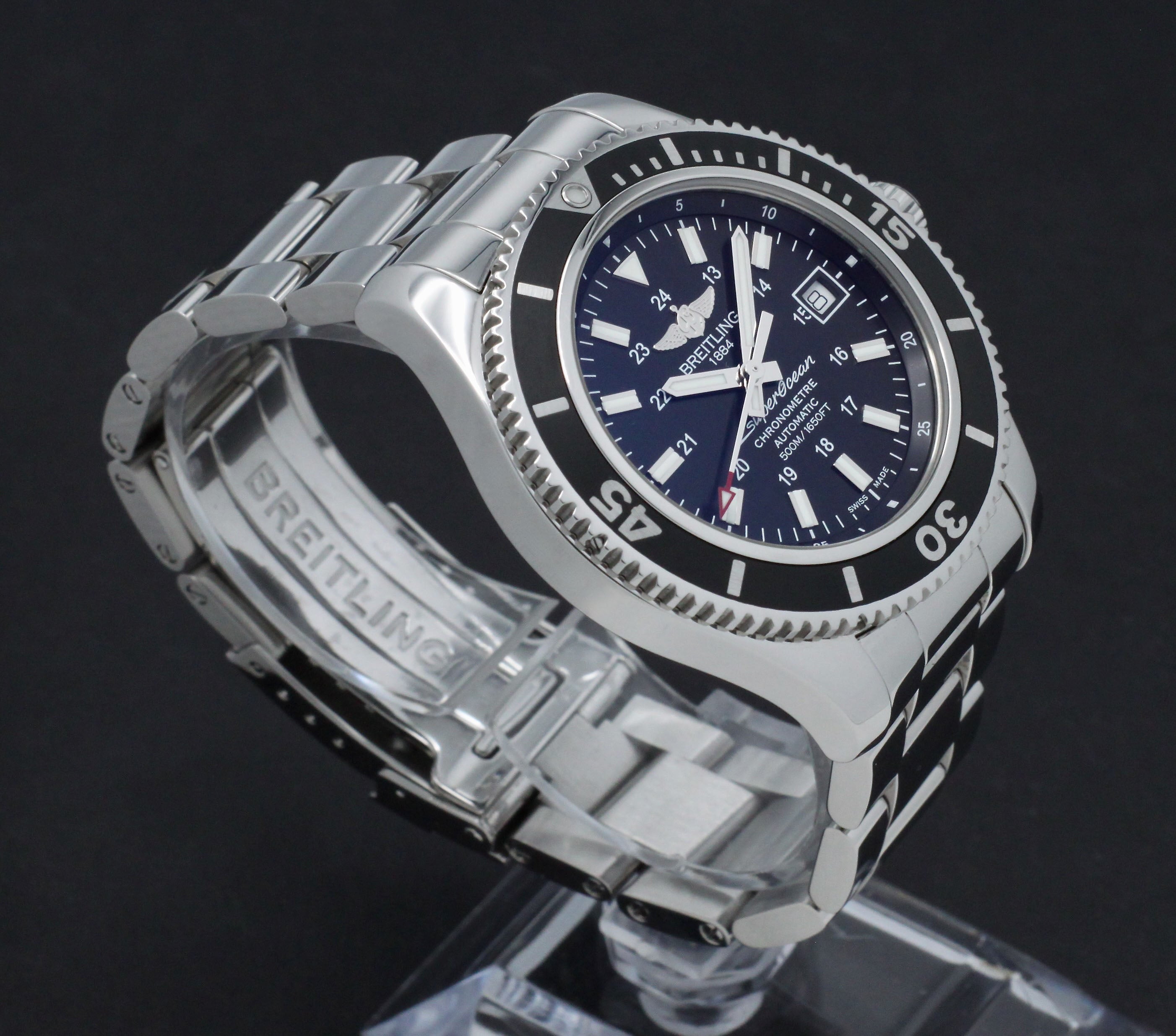 Breitling Superocean 42 A17365 - 2020 - Breitling horloge - Breitling kopen - Breitling heren horloge - Trophies Watches