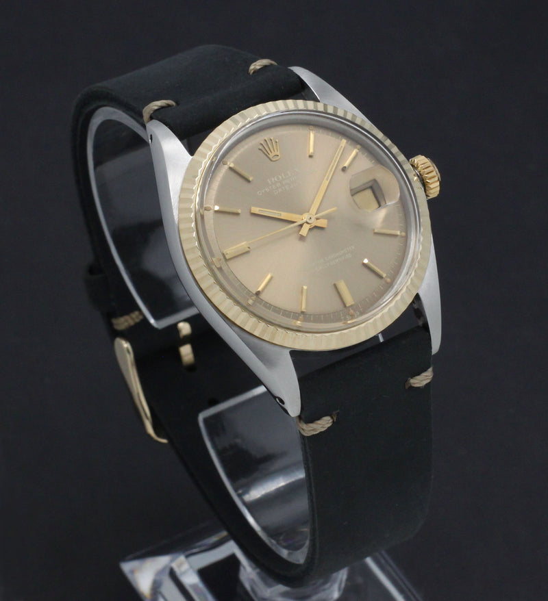 Rolex Datejust 1601 - 1968 - goud/staal - two/tone - Rolex horloge - Rolex kopen - Rolex heren horloge - Trophies Watches