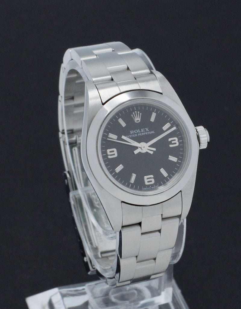 Rolex Oyster Perpetual 76080 - 2008 - Rolex horloge - Rolex kopen - Rolex dames horloge - Trophies Watches