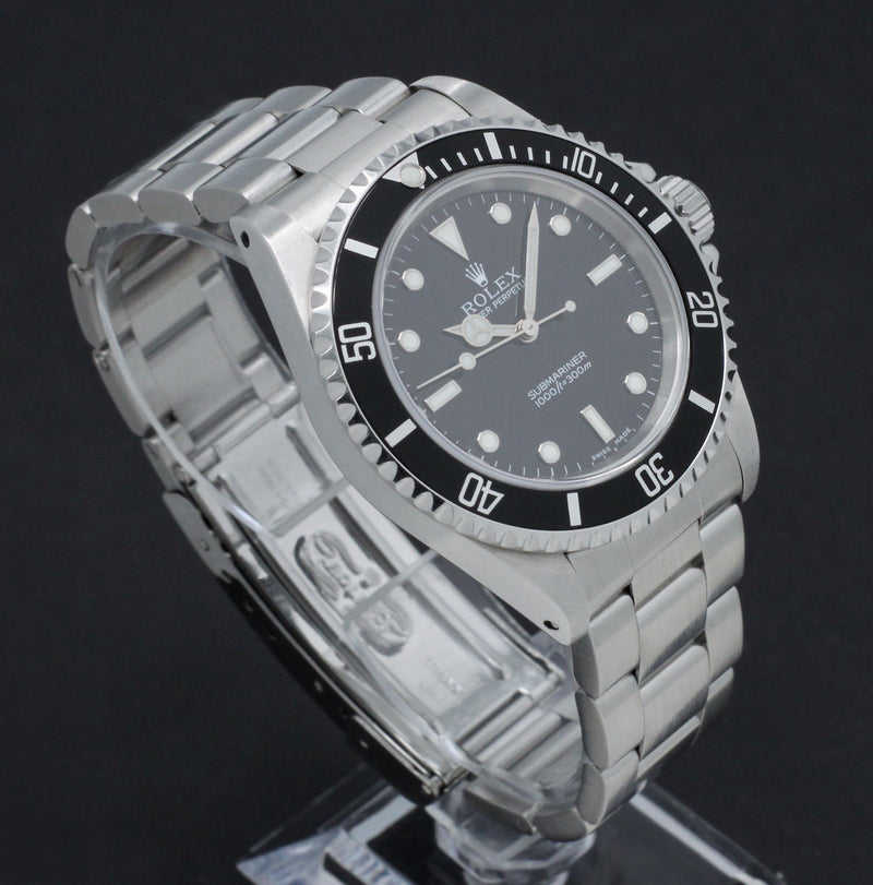 Rolex Submariner 14060 - 2004 - Rolex horloge - Rolex kopen - Rolex heren horloge - Trophies Watches