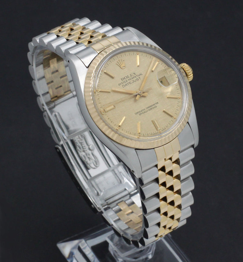 Rolex Datejust 16013 - 1985 - Rolex horloge - Rolex kopen - Rolex heren horloge - Trophies Watches