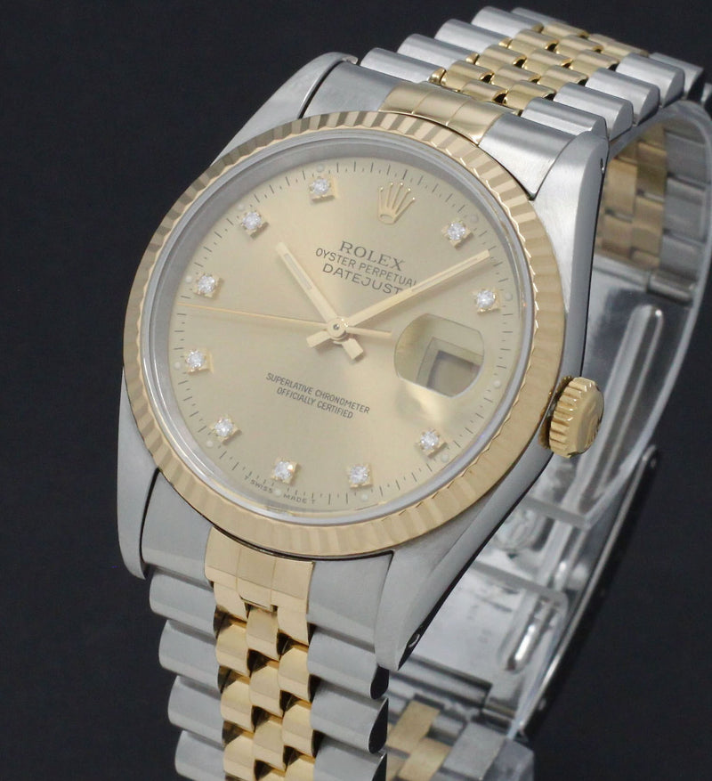 Rolex Datejust 16233G - 1994 - Rolex horloge - Rolex kopen - Rolex heren horloge - Trophies Watches