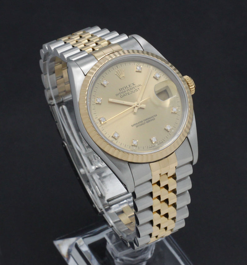 Rolex Datejust 16233G - 1994 - Rolex horloge - Rolex kopen - Rolex heren horloge - Trophies Watches