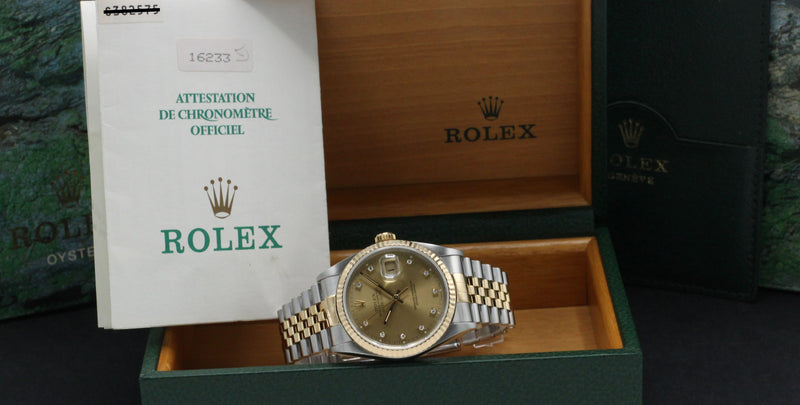 Rolex Datejust 16233G - 1994 - Rolex horloge - Rolex kopen - Rolex heren horloge - Trophies Watches