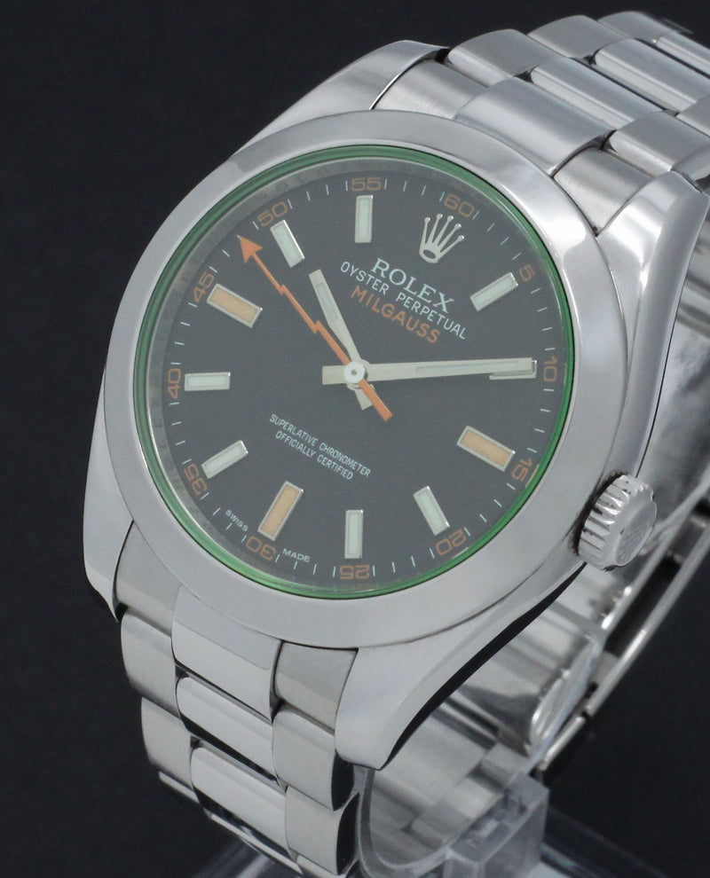 Rolex Milgauss 116400GV - 2012 - Rolex horloge - Rolex kopen - Rolex heren horloge - Trophies Watches