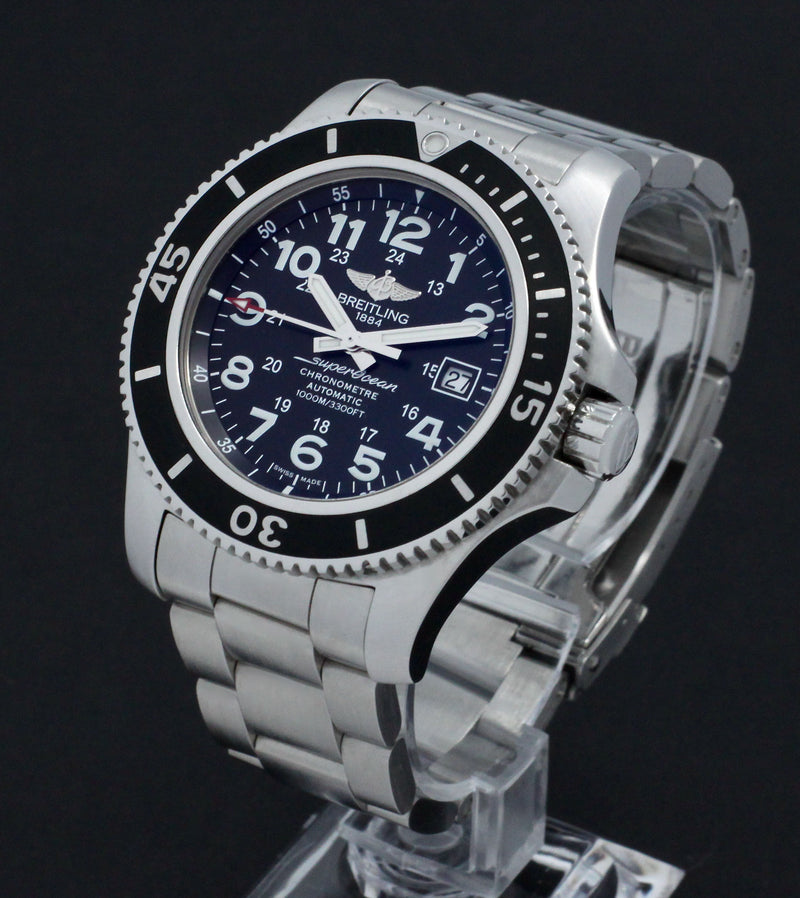 Breitling Superocean 44 A17392D7/BD68 - 2016 - Breitling horloge - Breitling kopen - Breitling heren horloge - Trophies Watches