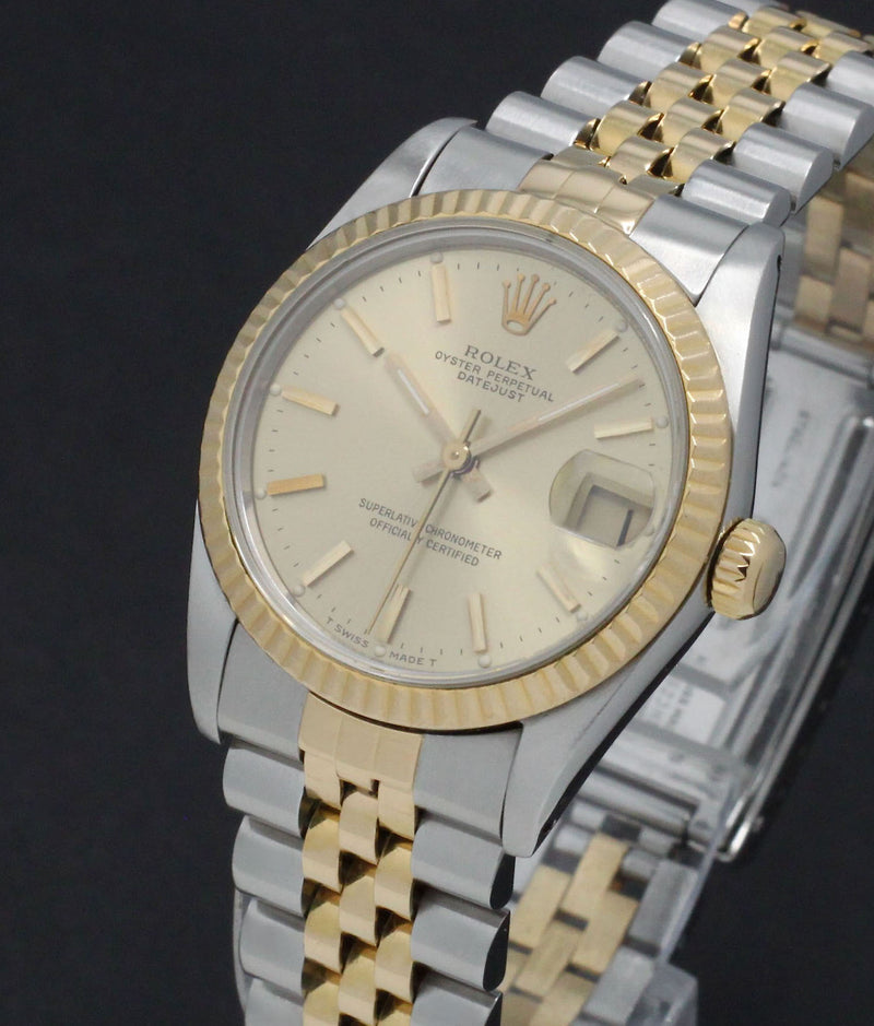 Rolex Lady-Datejust 68273 - 1986 - Rolex horloge - Rolex kopen - Rolex dames horloge - Trophies Watches