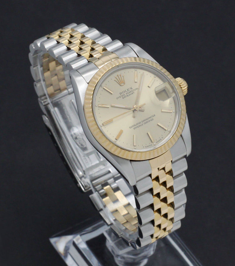 Rolex Lady-Datejust 68273 - 1986 - Rolex horloge - Rolex kopen - Rolex dames horloge - Trophies Watches
