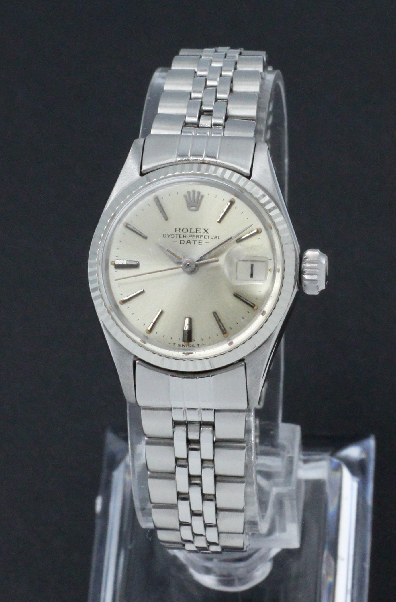 Rolex Oyster Perpetual Lady Date 6517 - 1961 - Rolex horloge - Rolex kopen - Rolex dames horloge - Trophies Watches