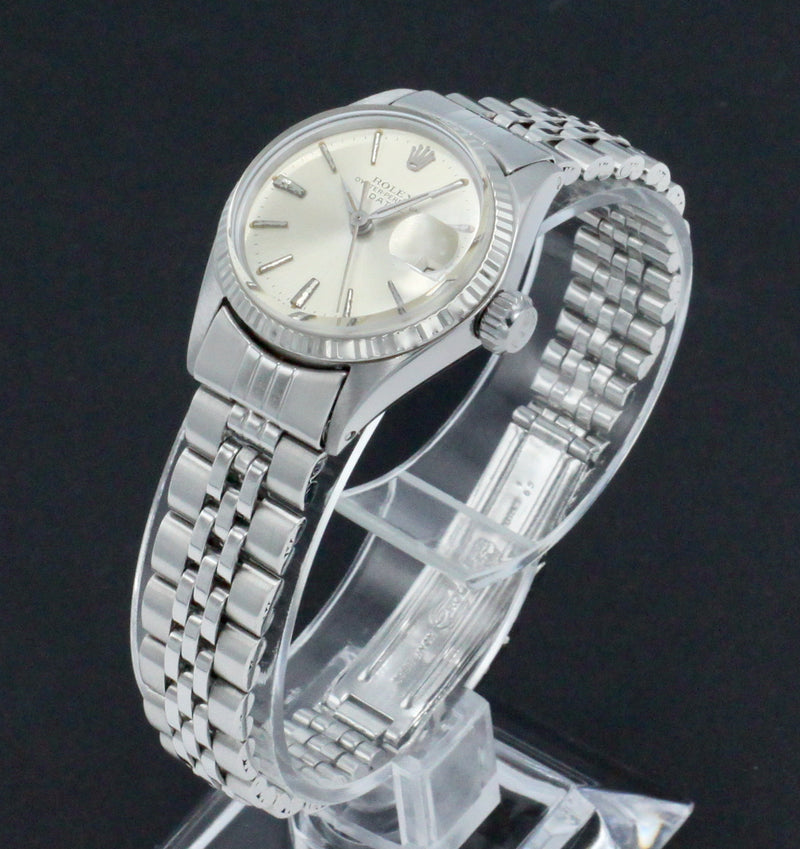 Rolex Oyster Perpetual Lady Date 6517 - 1961 - Rolex horloge - Rolex kopen - Rolex dames horloge - Trophies Watches