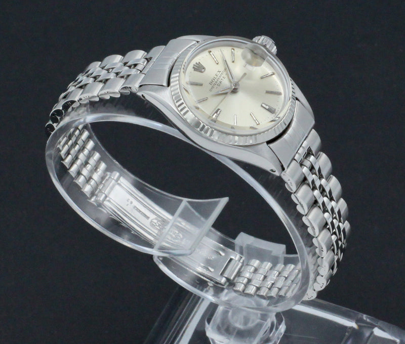 Rolex Oyster Perpetual Lady Date 6517 - 1961 - Rolex horloge - Rolex kopen - Rolex dames horloge - Trophies Watches