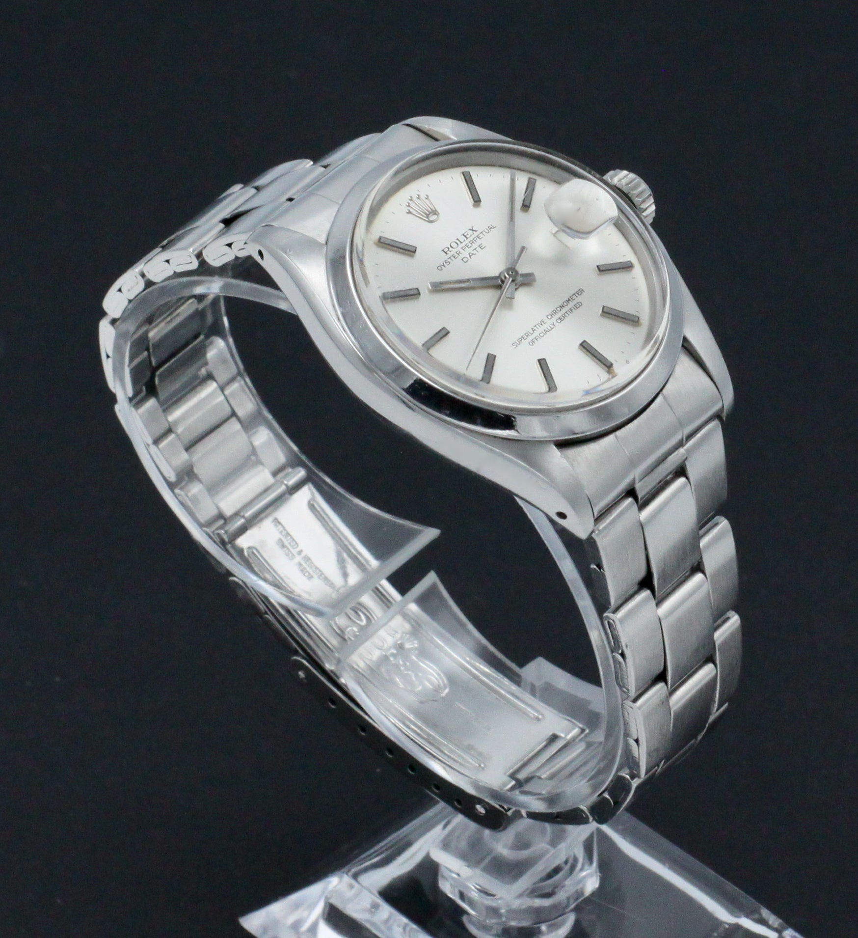 Rolex Oyster Perpetual Date 1500 - 1972 - Sigma Dial - Rolex horloge - Rolex kopen - Rolex heren horloge - Trophies Watches