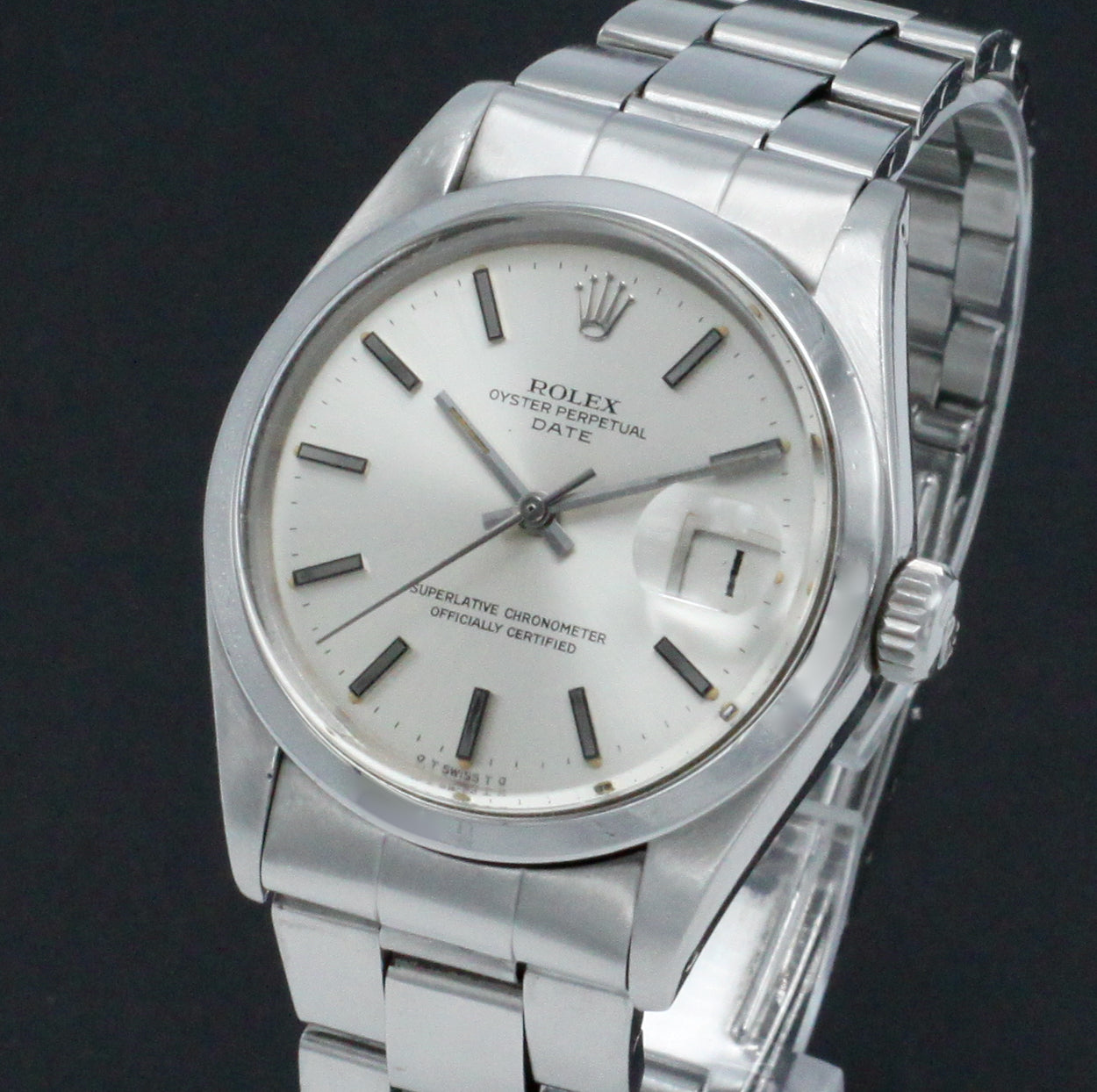 Rolex Oyster Perpetual Date 1500 - 1972 - Sigma Dial - Rolex horloge - Rolex kopen - Rolex heren horloge - Trophies Watches