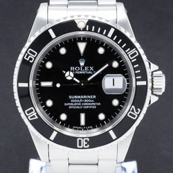 Rolex Submariner Date 16610, Box & Papers, 1995