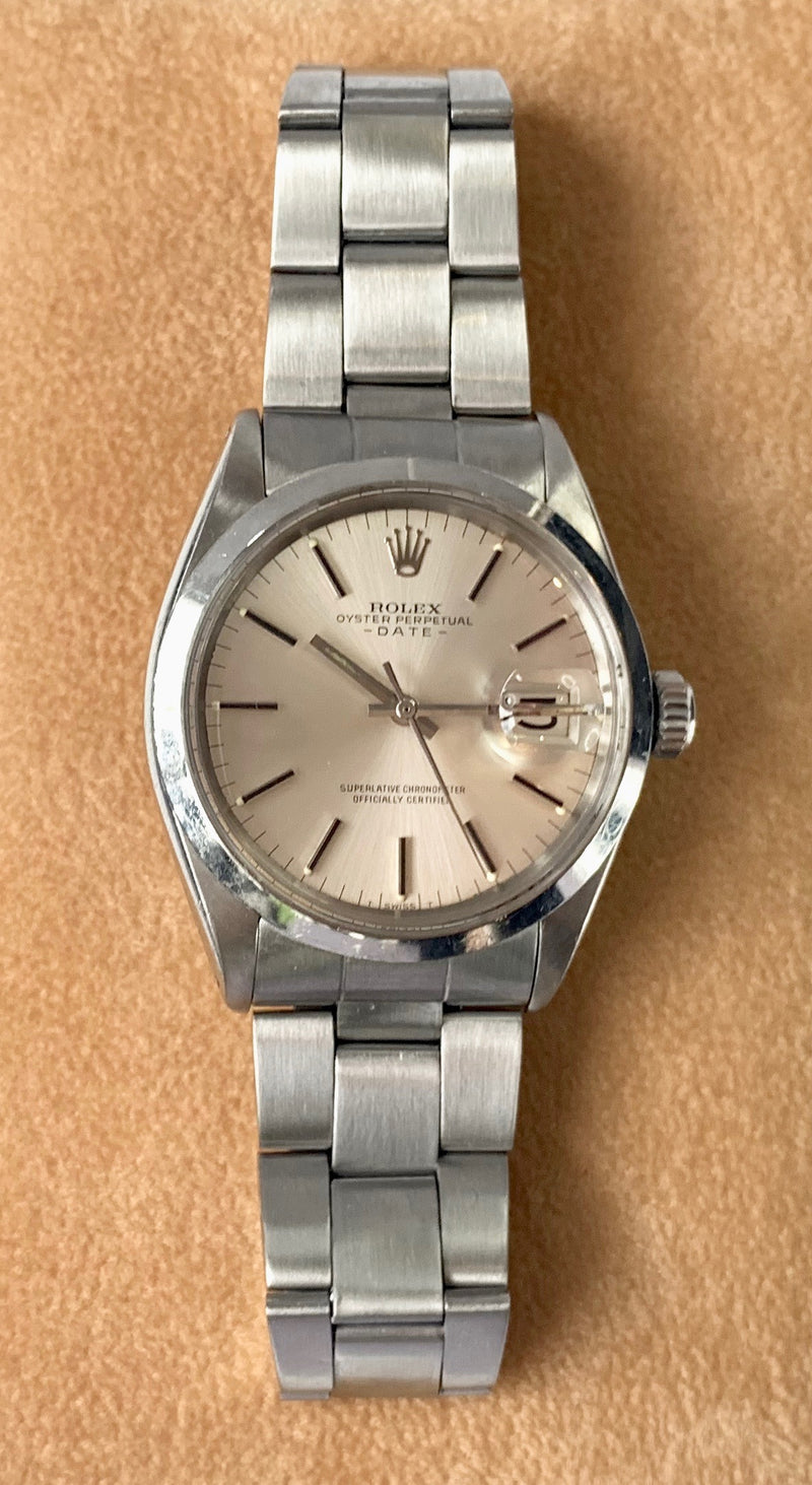 Rolex Oyster Perpetual Date 1500 - 1970 - Rolex horloge - Rolex heren horloge -  Trophies Watches