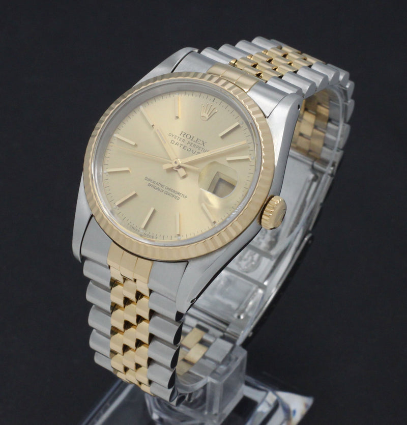 Rolex Datejust 16233 - 1991 - Rolex horloge - Rolex kopen - Rolex heren horloge - Trophies Watches