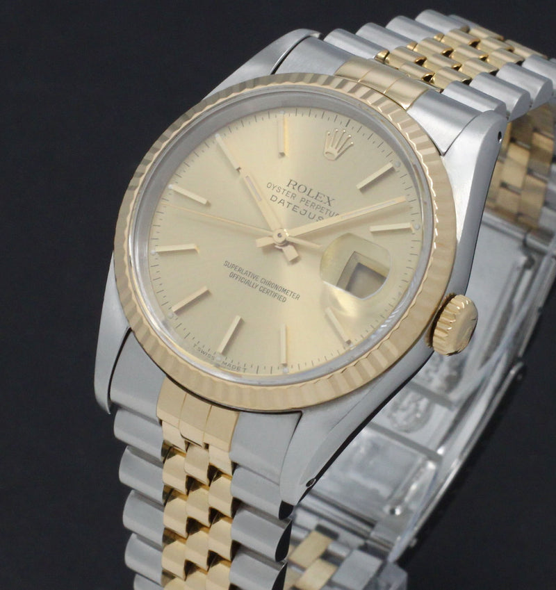 Rolex Datejust 16233 - 1991 - Rolex horloge - Rolex kopen - Rolex heren horloge - Trophies Watches