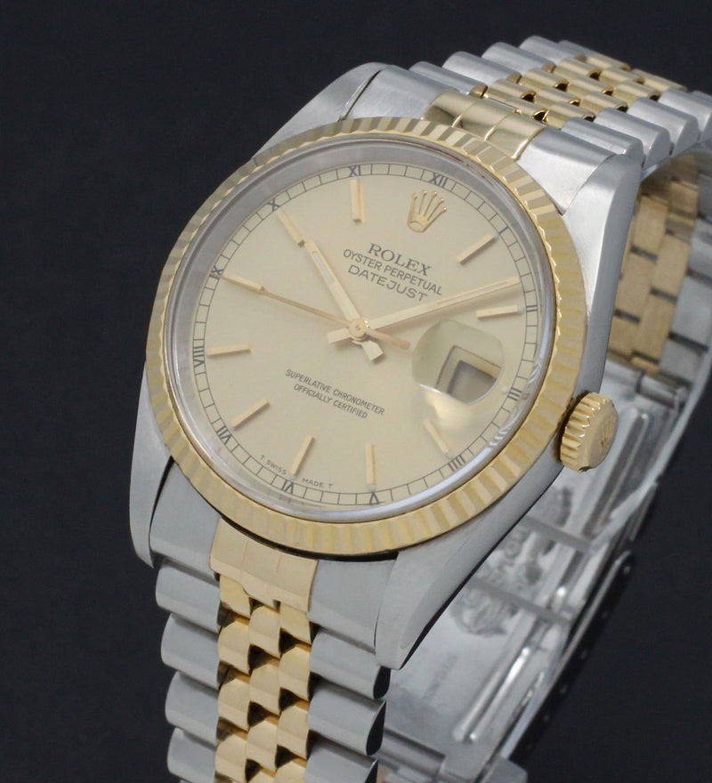 Rolex Datejust 16233 - 1996 - Rolex horloge - Rolex kopen - Rolex heren horloge - Trophies Watches