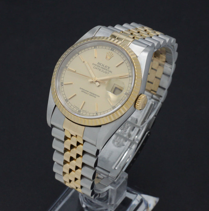 Rolex Datejust 16233 - 1996 - Rolex horloge - Rolex kopen - Rolex heren horloge - Trophies Watches