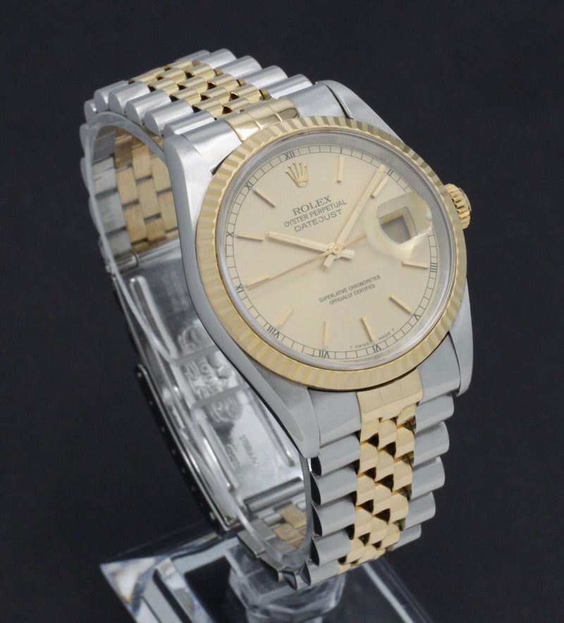 Rolex Datejust 16233 - 1996 - Rolex horloge - Rolex kopen - Rolex heren horloge - Trophies Watches