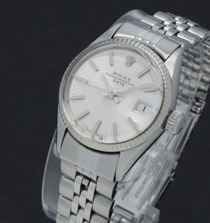 Rolex Oyster Perpetual Lady Date 6517 - 1963 - Rolex horloge - Rolex kopen - Rolex dames horloge - Trophies Watches