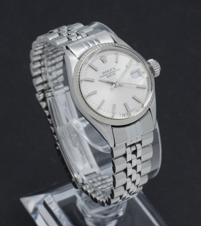 Rolex Oyster Perpetual Lady Date 6517 - 1963 - Rolex horloge - Rolex kopen - Rolex dames horloge - Trophies Watches