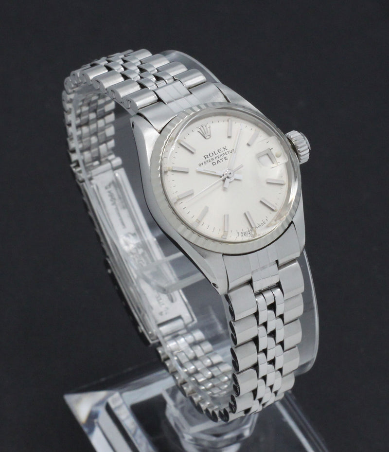 Rolex Oyster Perpetual Lady Date 6517 - 1969 - Rolex horloge - Rolex kopen - Rolex dames horloge - Trophies Watches