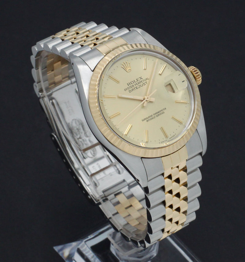 Rolex Datejust 16013 - 1988 - Rolex horloge - Rolex kopen - Rolex heren horloge - Trophies Watches