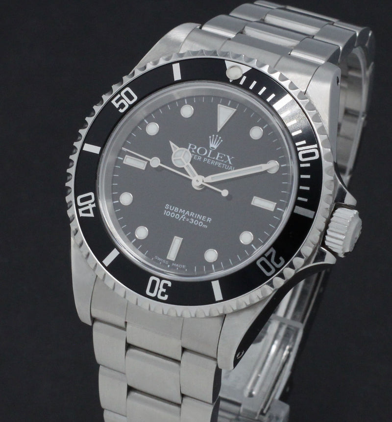 Rolex Submariner 14060M - 2001 - Rolex horloge - Rolex kopen - Rolex heren horloge - Trophies Watches