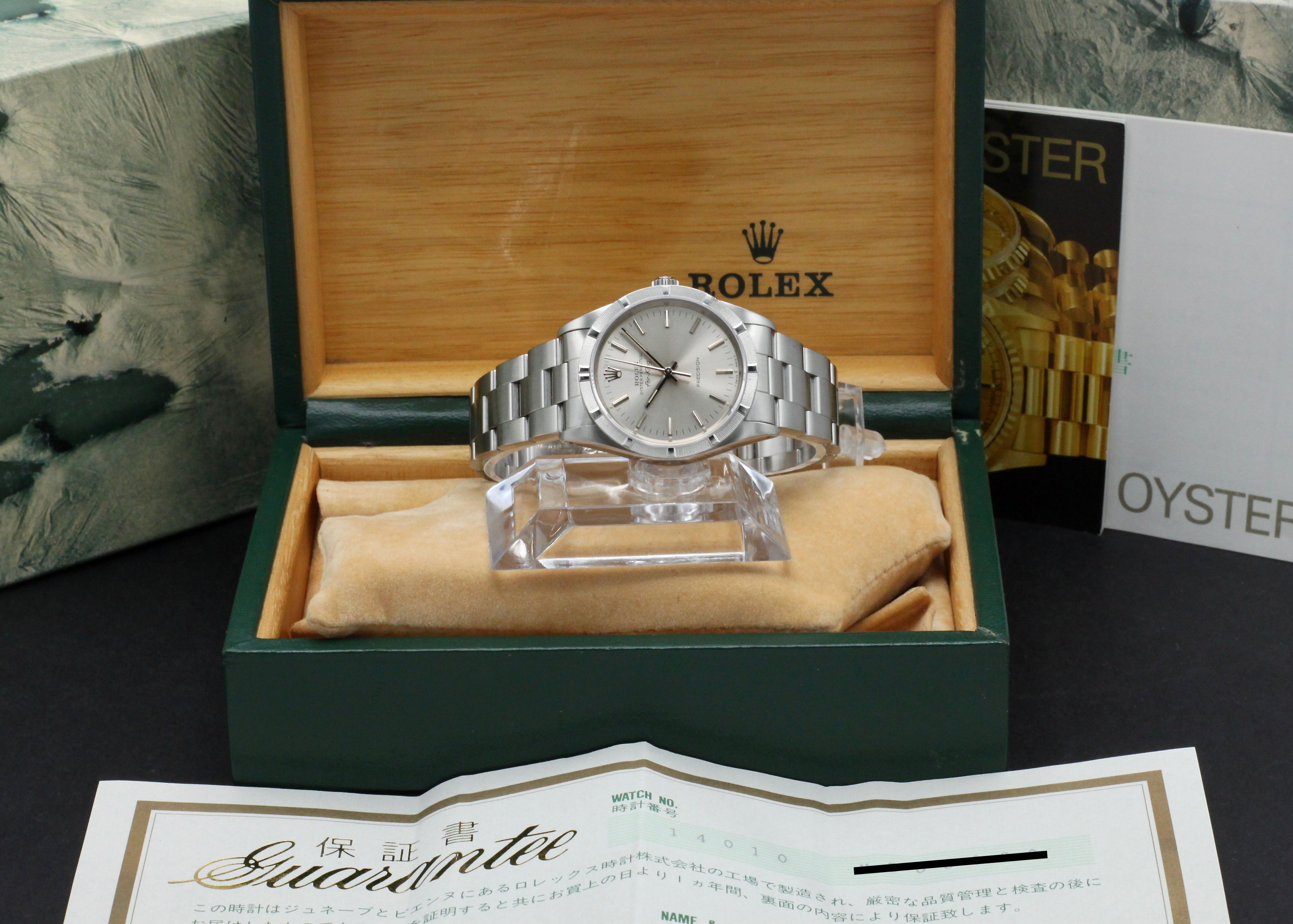 Rolex Air King Precision 14010 - 1994 - Rolex horloge - Rolex kopen - Rolex heren horloge - Trophies Watches