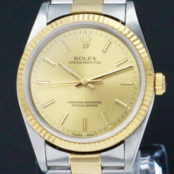 Rolex Oyster Perpetual 34 14233 - 1993 - Rolex horloge - Rolex kopen - Rolex heren horloge - Trophies Watches