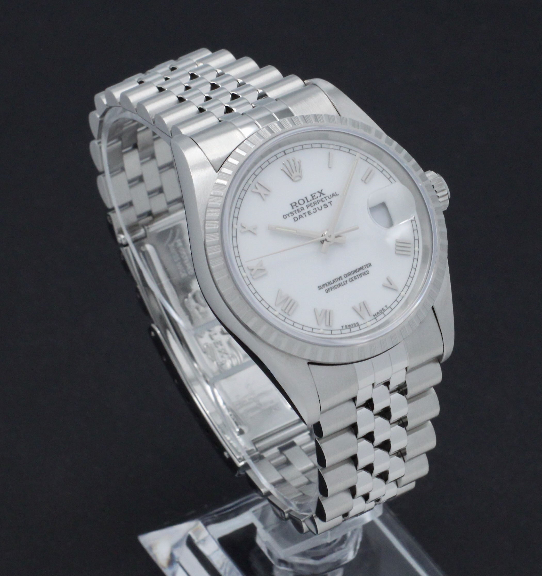 Rolex Datejust 16220 - 1996 - Rolex horloge - Rolex kopen - Rolex heren horloge - Trophies Watches