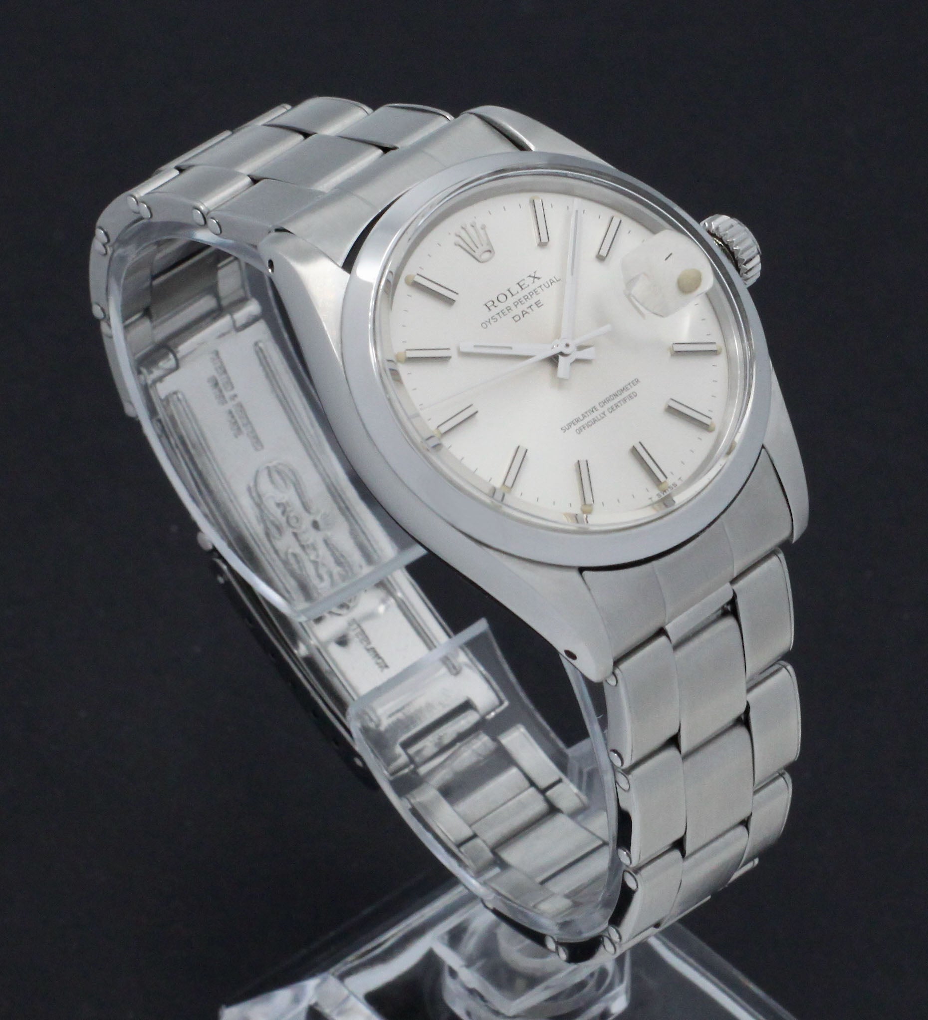 Rolex Oyster Perpetual Date 1500 - 1971 - Rolex horloge - Rolex kopen - Rolex heren horloge - Trophies Watches