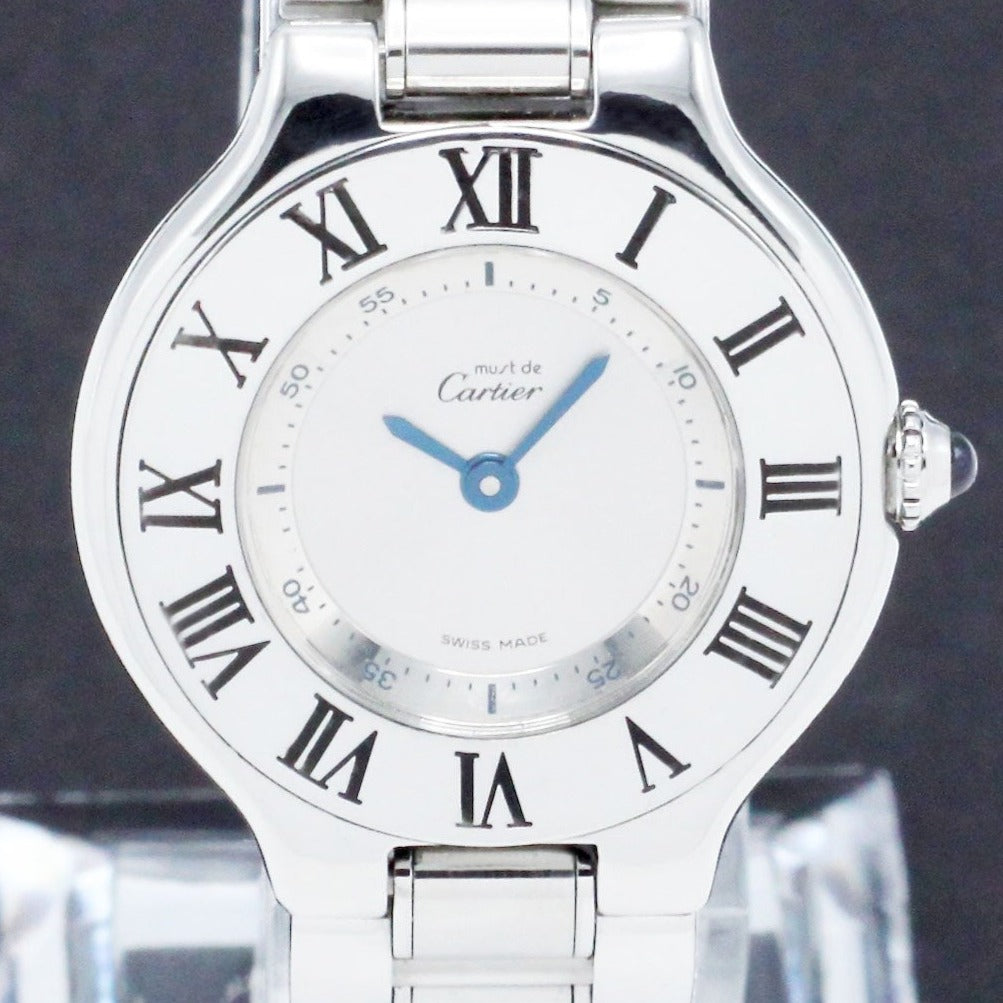 Cartier Must de Cartier 21 1340 - Cartier horloge - Cartier kopen - Cartier dames horloge - Trophies Watches