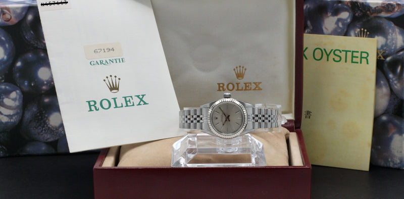 Rolex Oyster Perpetual 67194 - 1993 - Rolex horloge - Rolex kopen - Rolex dames horloge - Trophies Watches