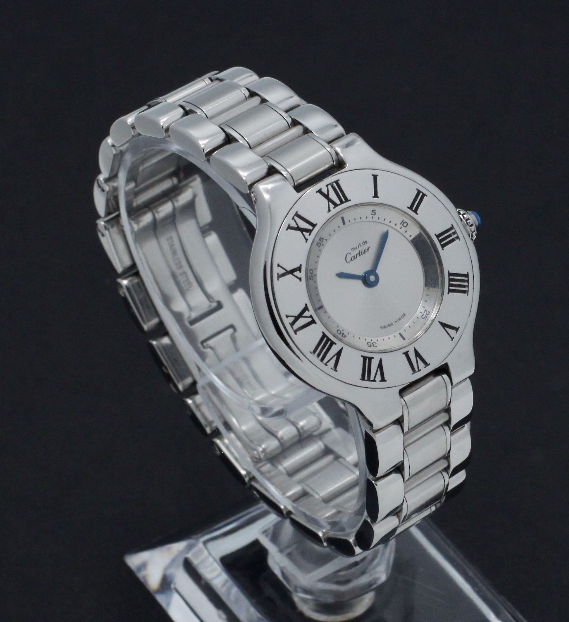 Cartier Must de Cartier 21 1340 - Cartier horloge - Cartier kopen - Cartier dames horloge - Trophies Watches