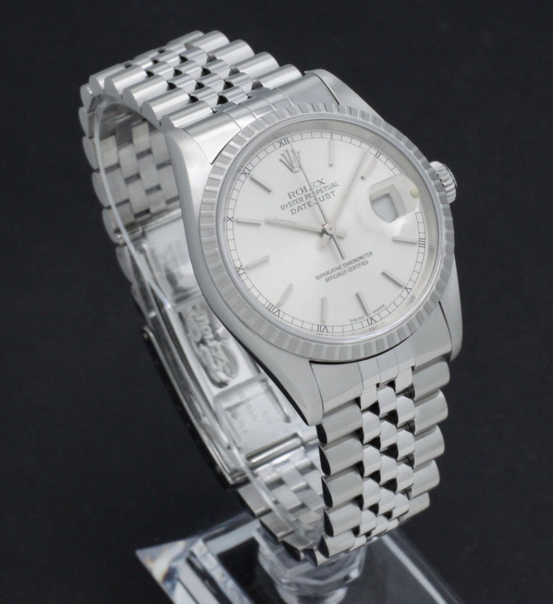Rolex Datejust 16220 - 1996 - Rolex horloge - Rolex kopen - Rolex heren horloge - Trophies Watches