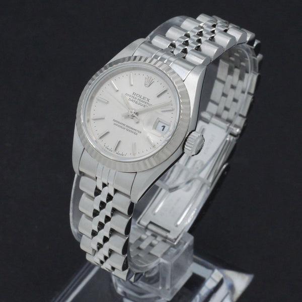 Rolex Oyster Perpetual Lady Datejust 69174 - 1999 - Rolex horloge - Rolex kopen - Rolex dames horloge - Trophies Watches