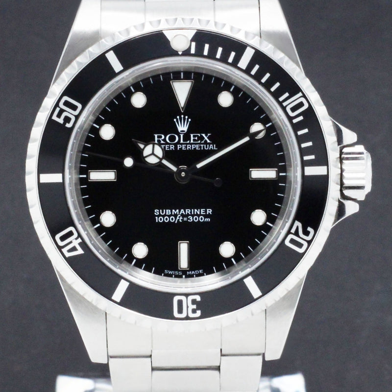 Rolex Submariner 14060M - 2001 - Rolex horloge - Rolex kopen - Rolex heren horloge - Trophies Watches