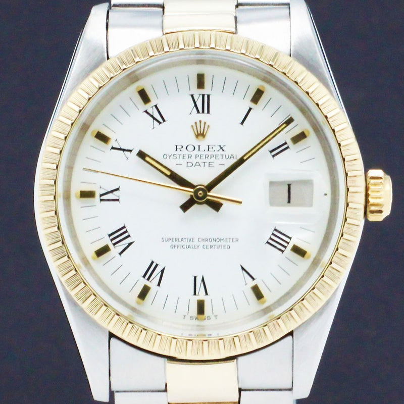 Rolex Oyster Perpetual Date 15053 - 1984 - Rolex horloge - Rolex kopen - Rolex heren horloge - Trophies Watches